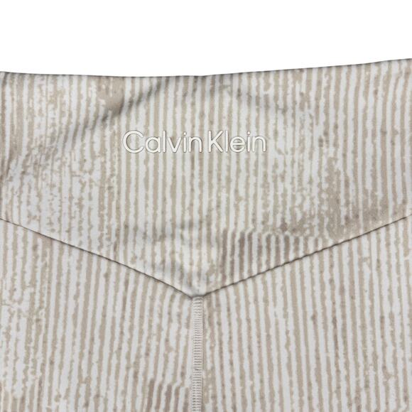 NWT CALVIN KLEIN Soft Stretch Sport Printed 7/8 Legging Size Small - Picture 6 of 6